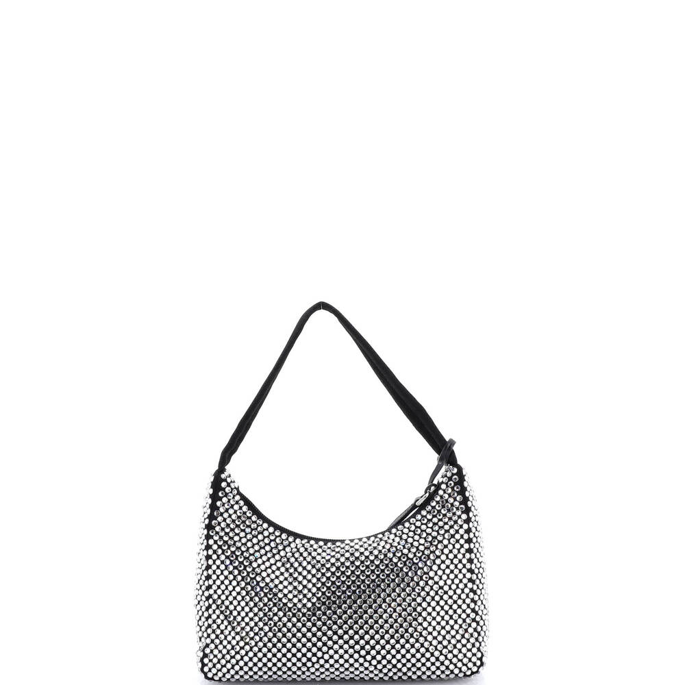 Prada Re-Edition Hobo Crystal #220019P20B - Picture 3 of 8